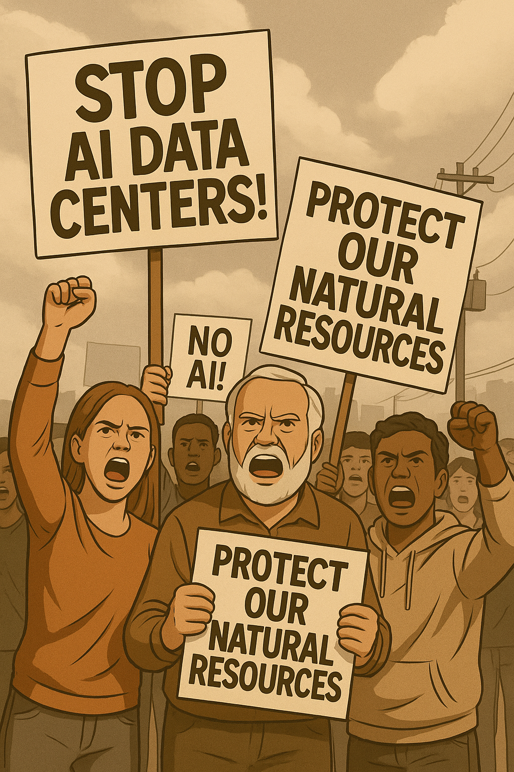 AI’s Growing Appetite: Not Just for Jobs, but for Water, Power & the Planet”