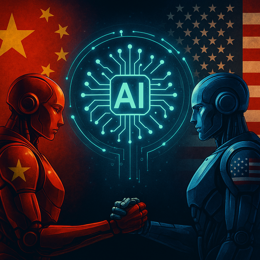 China and the United States are competing to control the future with AI at full throttle.