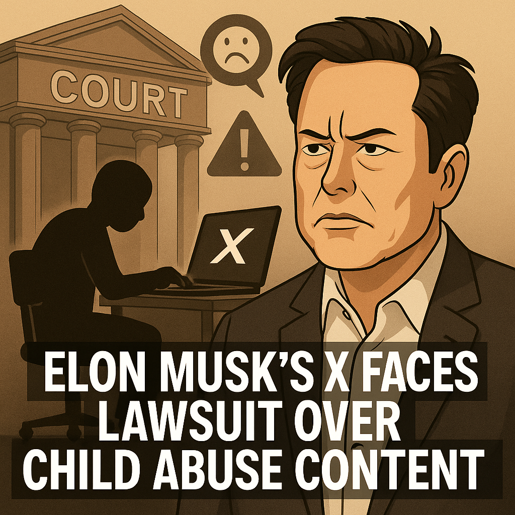 Elon Musk’s X Under Fire: Child Safety Lawsuit Reignites Legal Storm