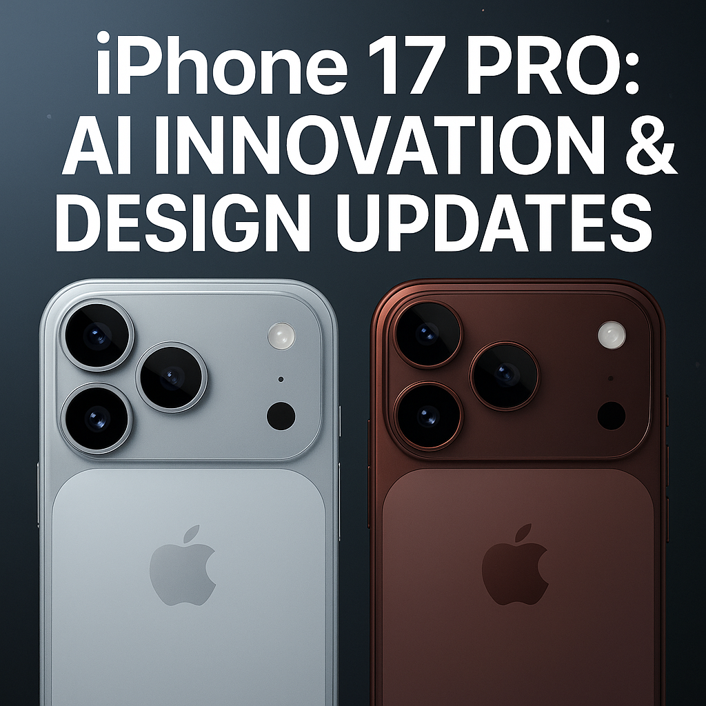 iPhone 17 Pro Series: Apple’s Next Leap into AI-Powered Smartphones