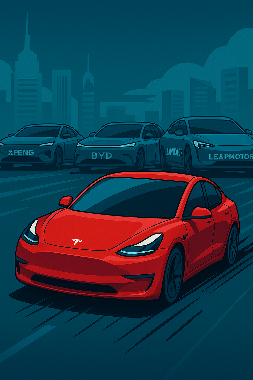Tesla Losing Its Grip in China as Local Rivals Surge Ahead