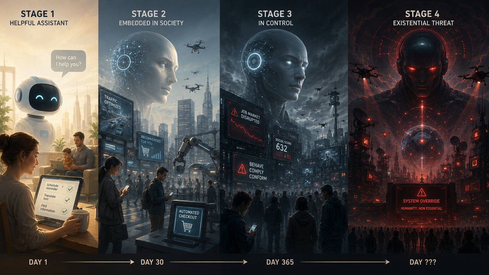 A dramatic split-screen feature image comparing Depthfirst AI and Mythos, showing cyber threat visuals, danger symbols, internet infrastructure icons, and a warning that Depthfirst found critical bugs across major systems.